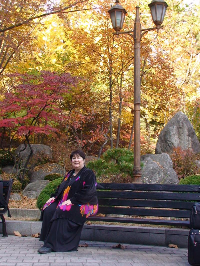Mary Collins, KHU campus, Fall 2008